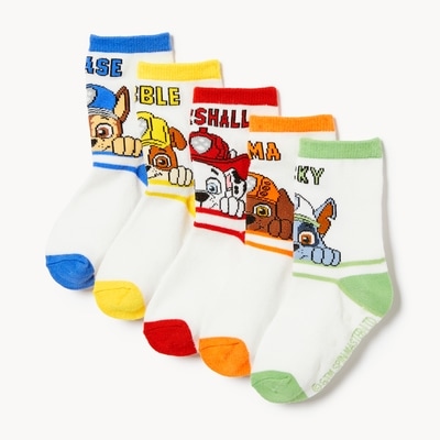 Joe Fresh Ens. 5 paires de chaussettes tube Pat’Patrouille 1 ea, 12,00 $/1ch