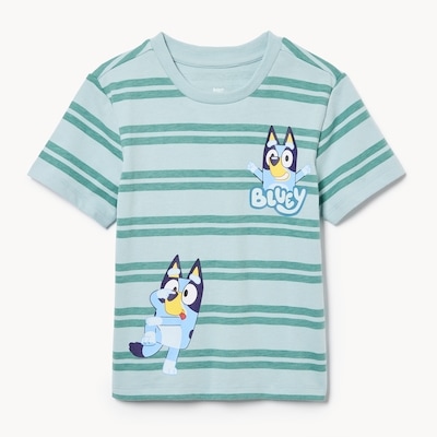 T-shirt Bluey pour petits garçons - Bleu