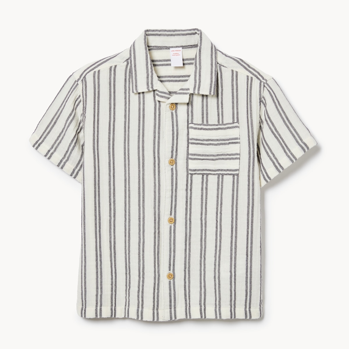 Toddler Boys' Gauze Button-Up