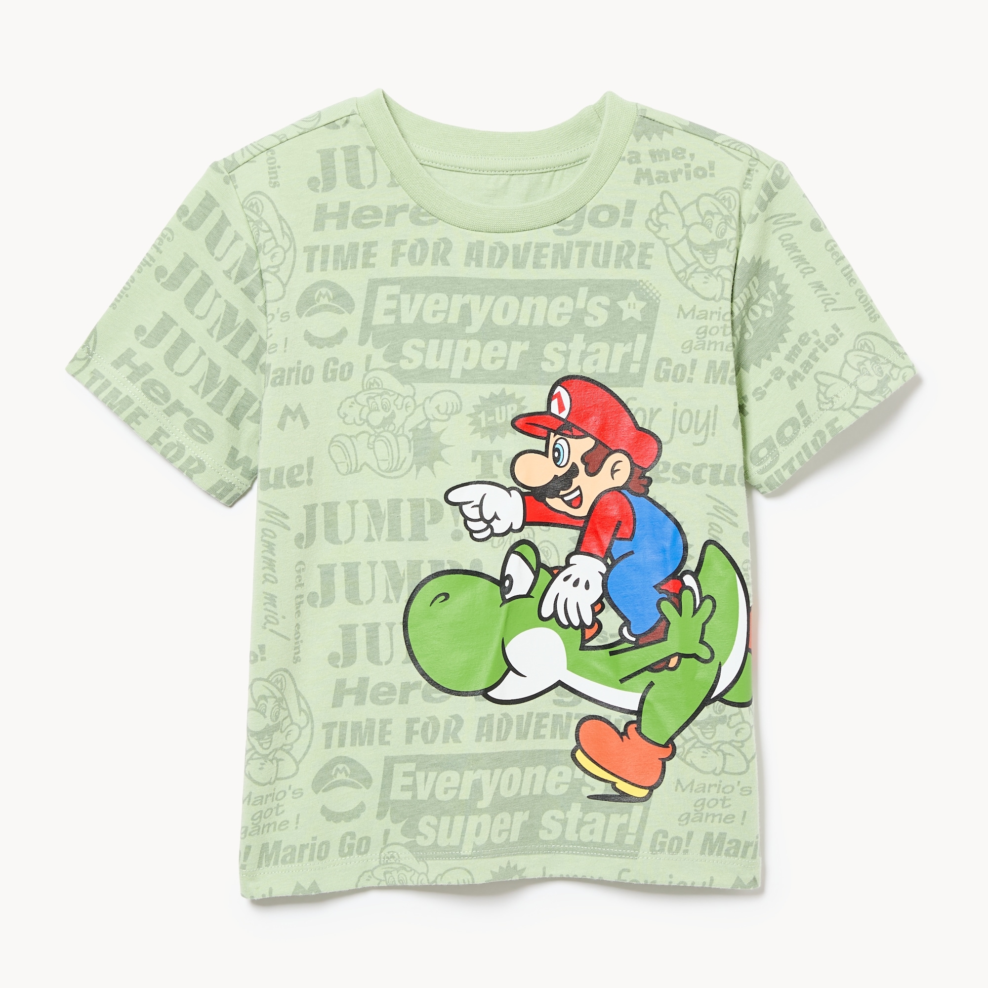 Toddler Boys' Nintendo Mario and Yoshi T-Shirt