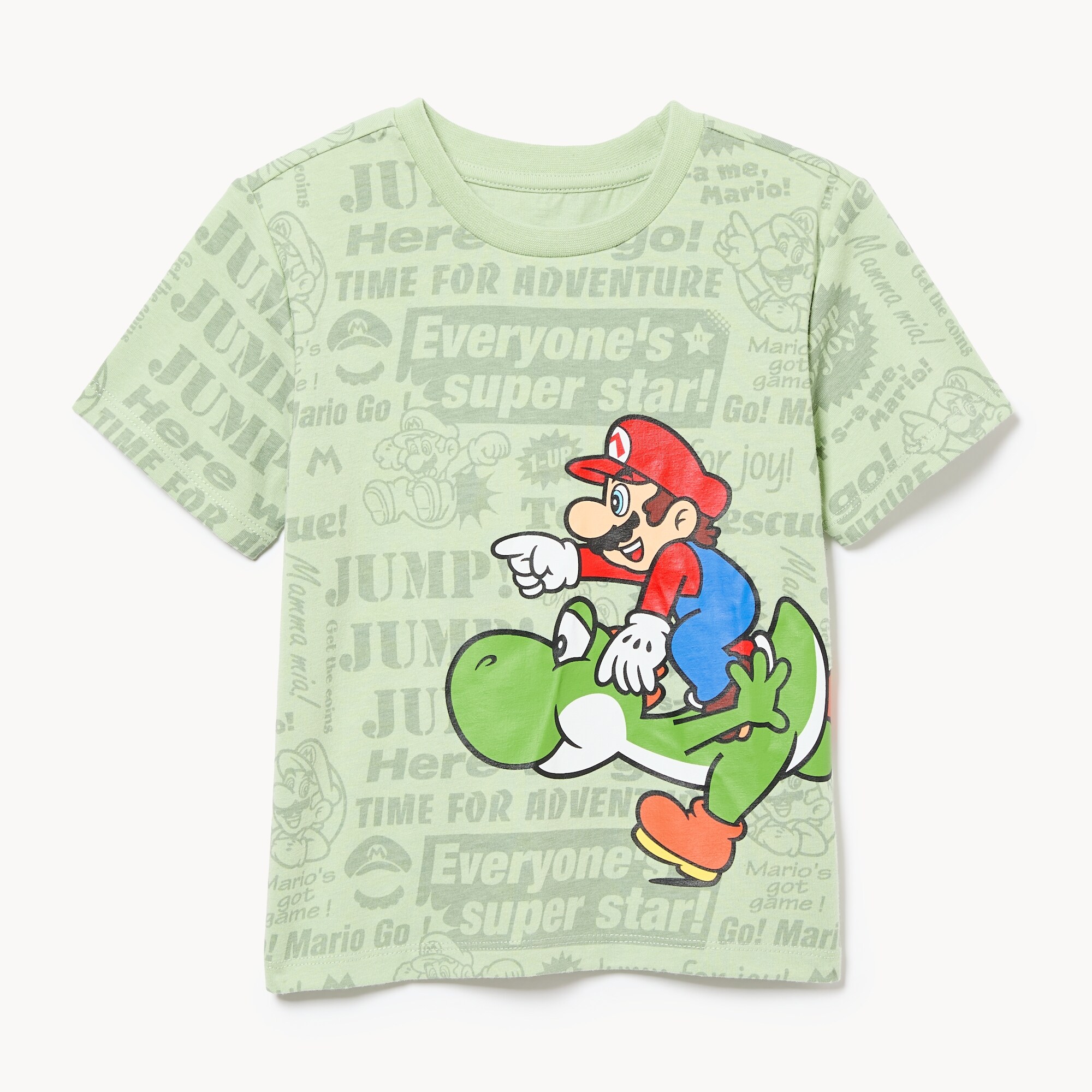 T-shirt Mario et Yoshi Nintendo, petits garçons