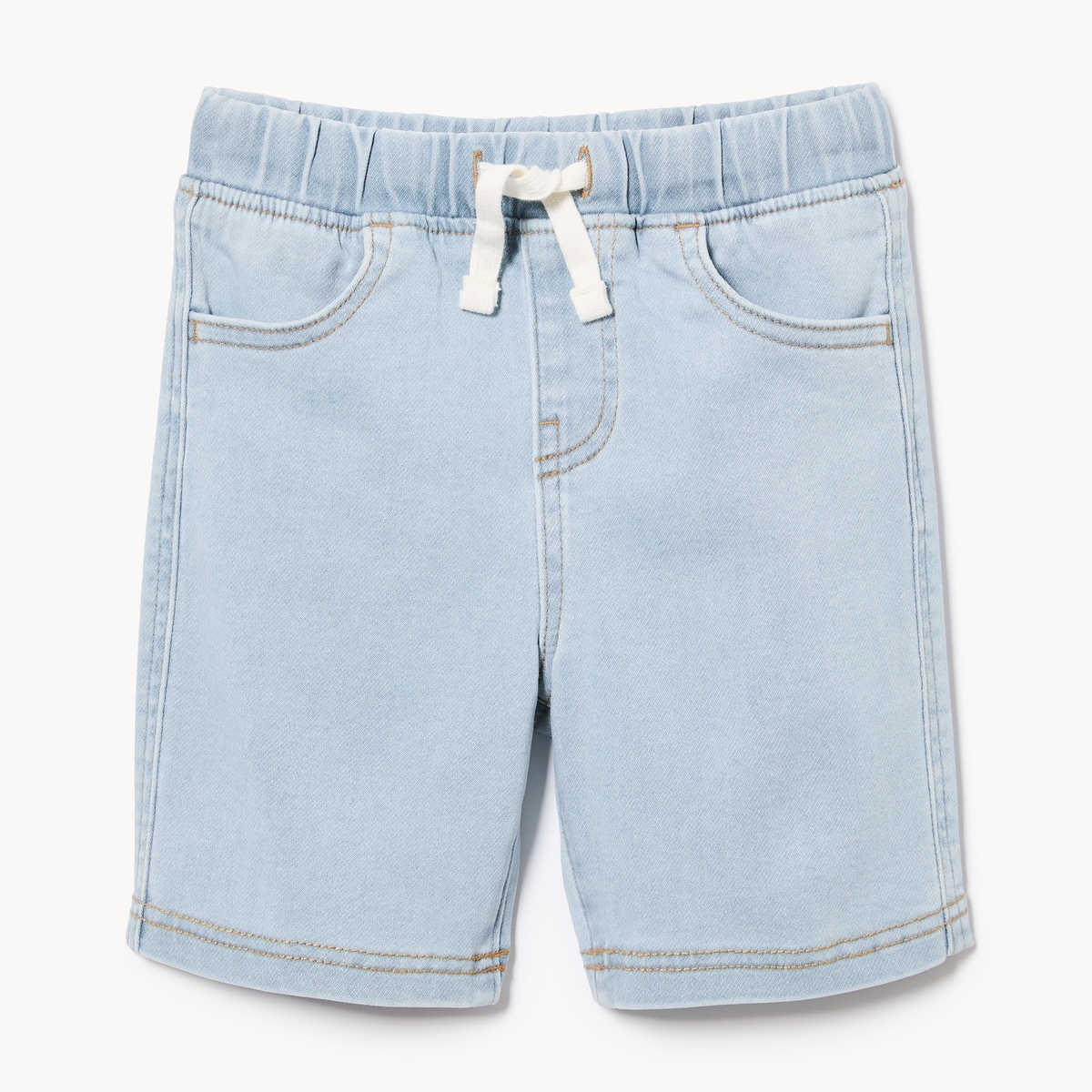 Toddler Boys' Knit Denim Short