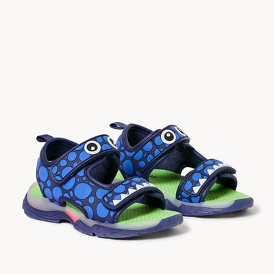 Toddler Boys' Light Up Sandals - Blue