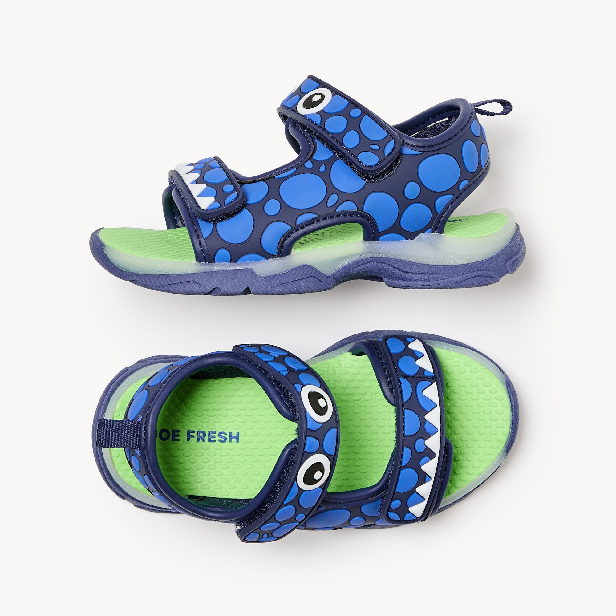 Sandales lumineuses pour petits garçons