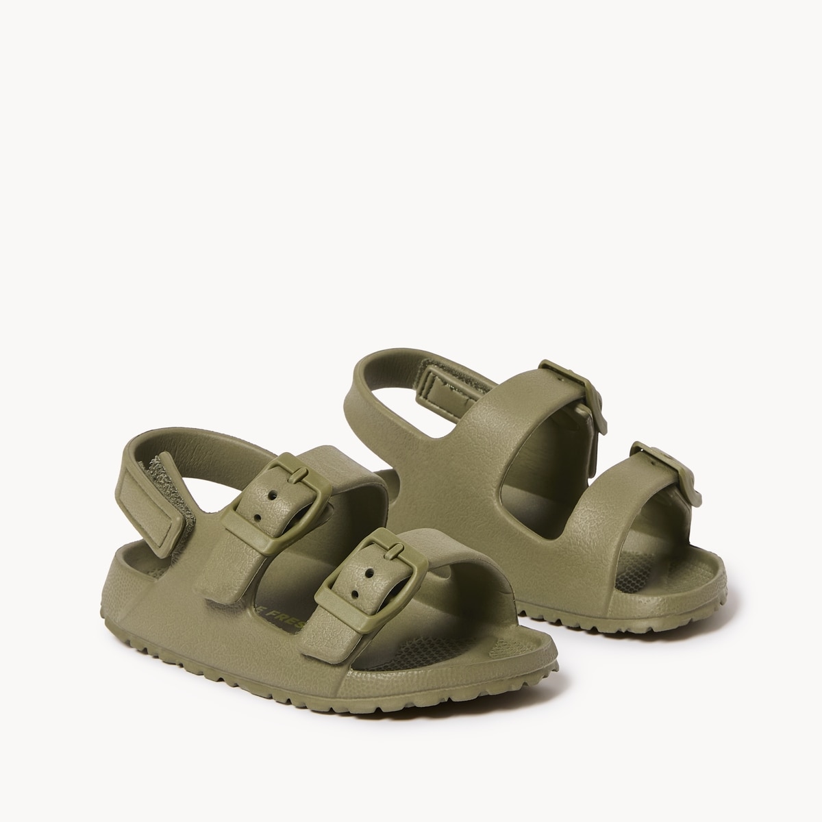 Sandales boucles doubles pour petits garons