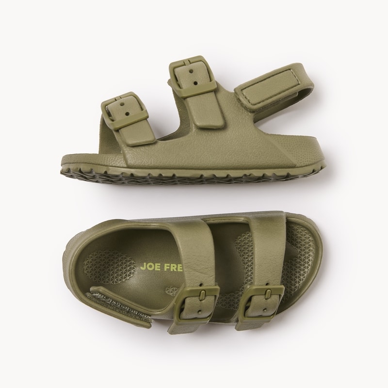 Toddler Boys' Double Buckle Sandals