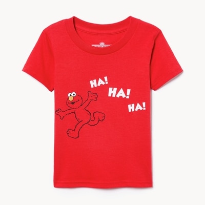 Toddler Boys' Sesame Street Elmo T-Shirt - Red