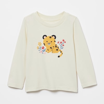 Baby Boys' Graphic Long Sleeve - Off White