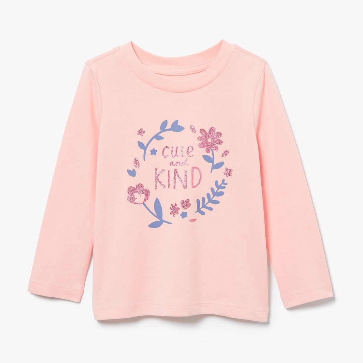 Baby Boys' Graphic Long Sleeve - Pale Pink
