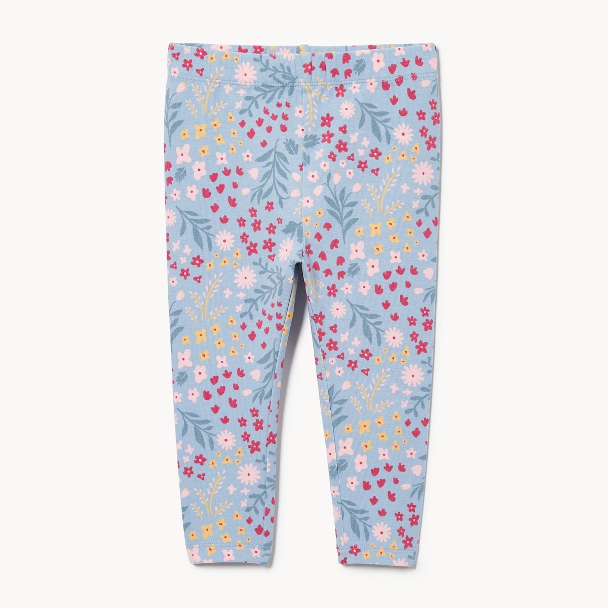Baby Girls' Printed Legging - Powder Blue