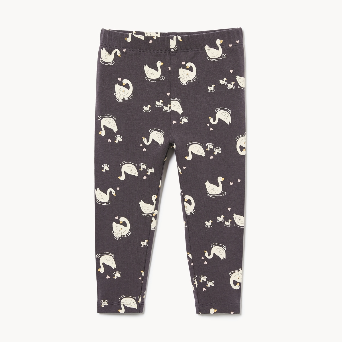 Baby Girls' Printed Legging - Charcoal