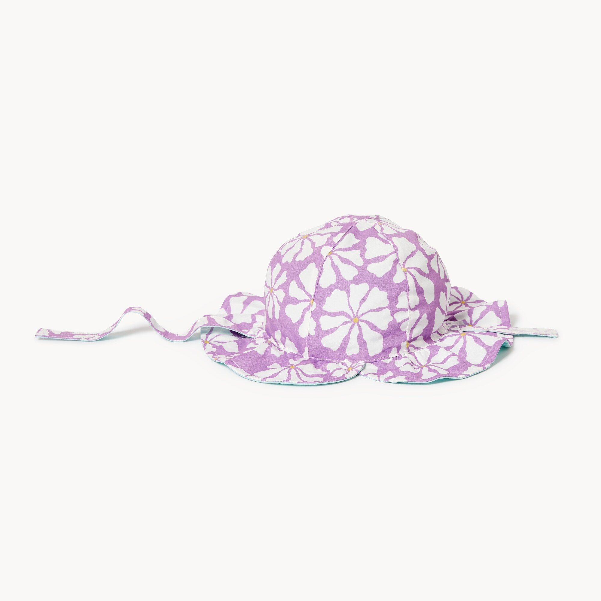 Chapeau de baignade réversible pour bébés filles