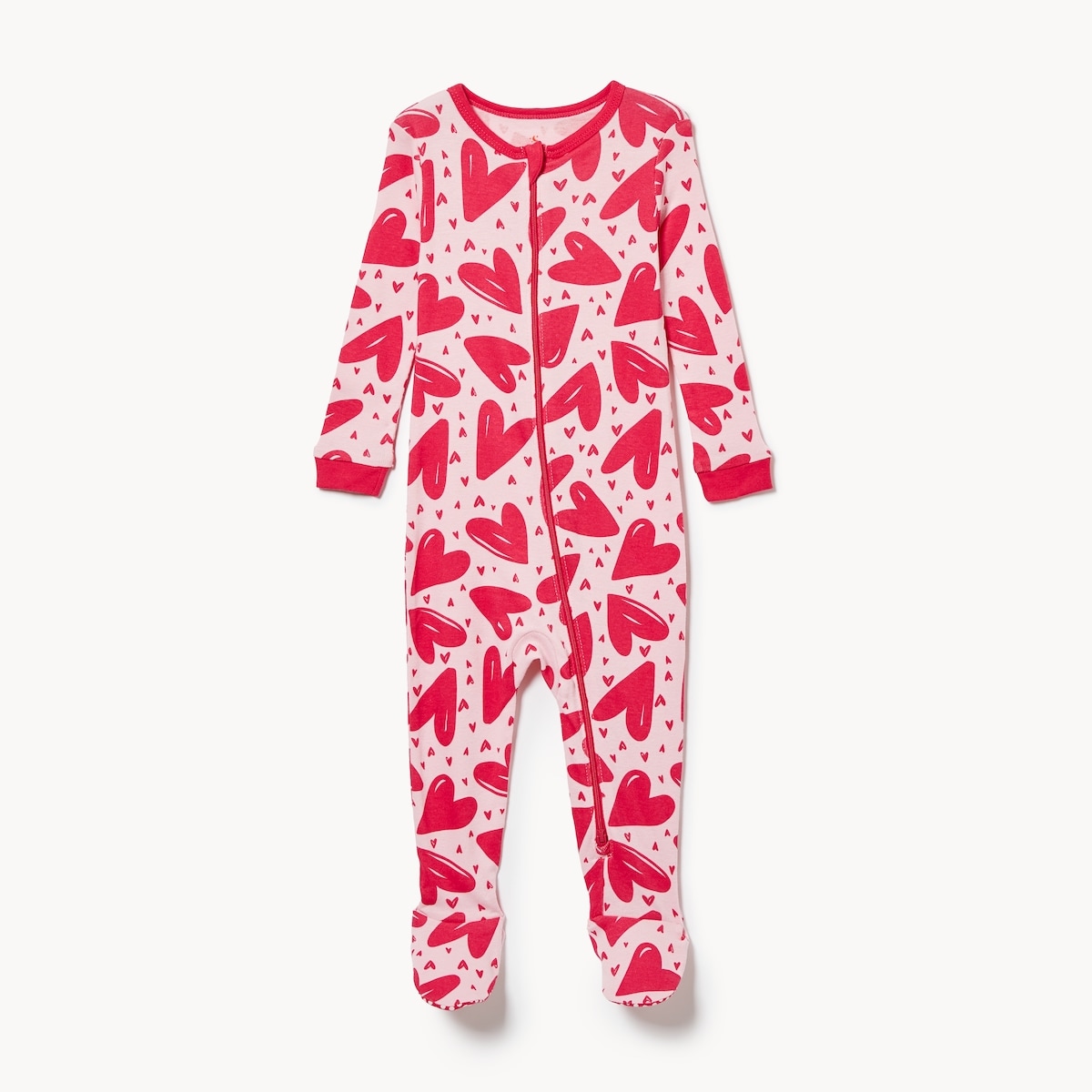 Baby Girls' Double-Zip Footed Sleeper