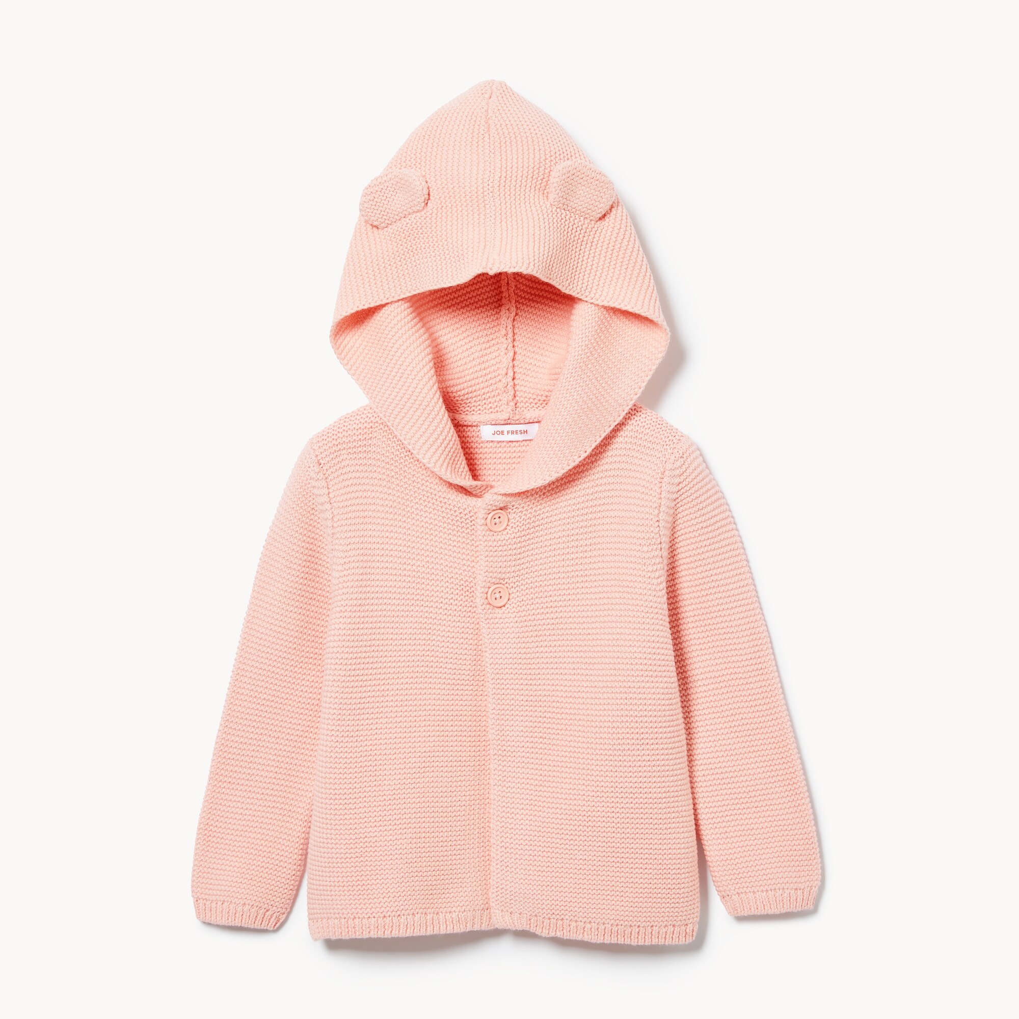 Cardigan à capuchon ours pour bébés filles