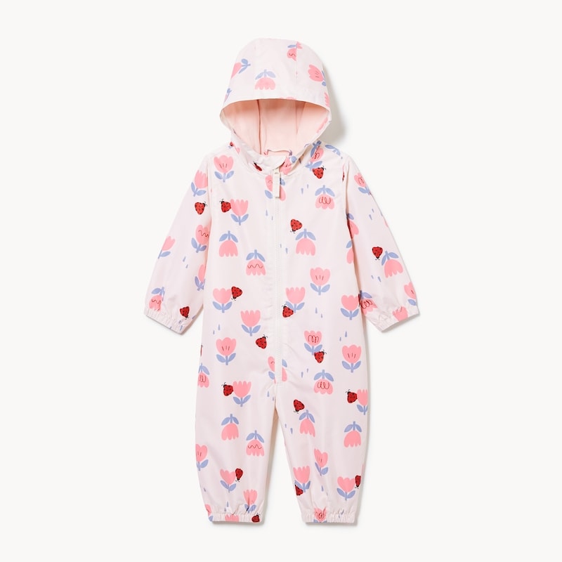 Baby Girls' Printed Puddle Suit