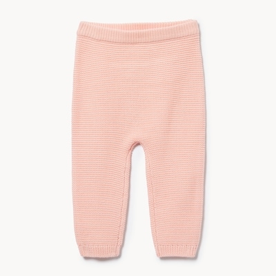 Baby Girls' Cotton Pant - Pale Pink