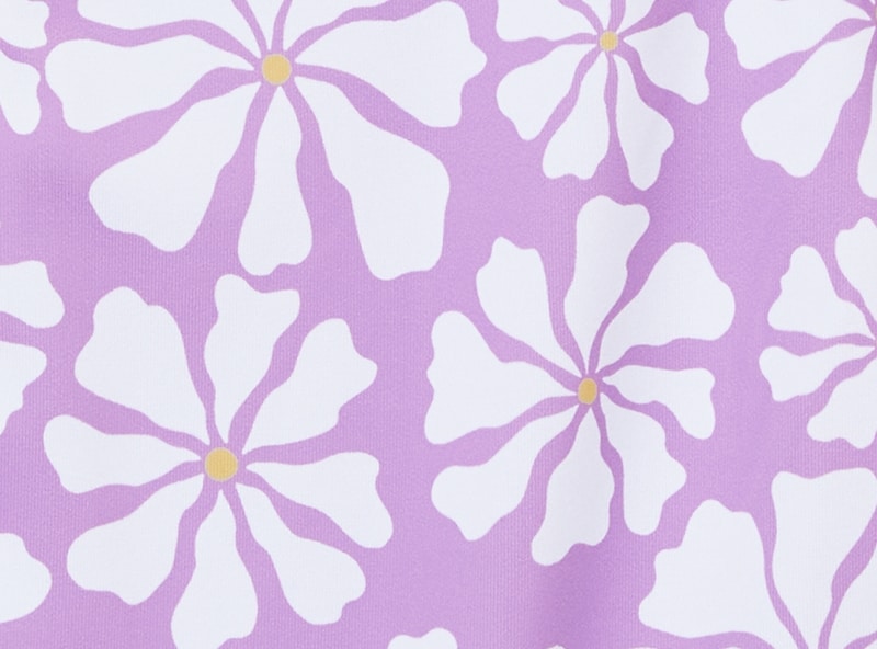 Baby Girls' Rash Guard Swimsuit