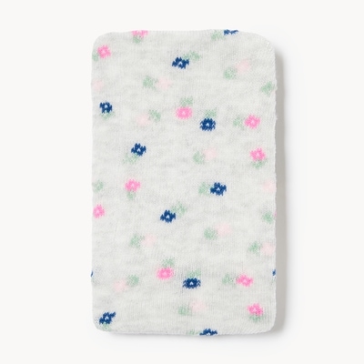 Baby Girls' Polka-Dot Tights - Grey