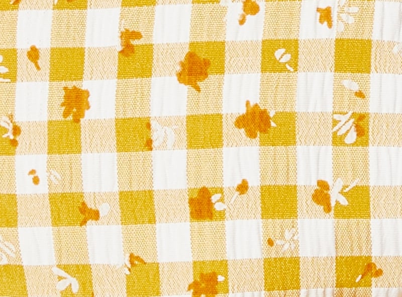 Baby Girls' Gingham Bucket Hat