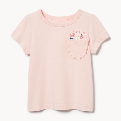 Joe Fresh Baby Girls' Ruffled Pocket T-Shirt 1 ea, $10.00/1ea