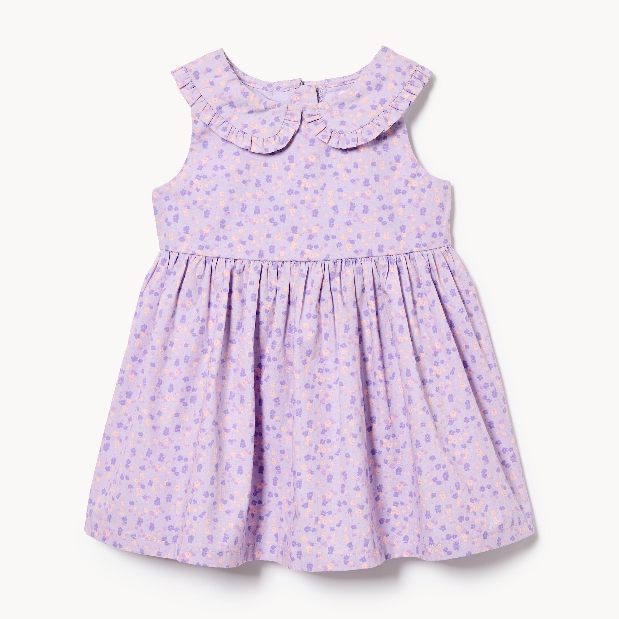 Robe en popeline pour bébés filles
