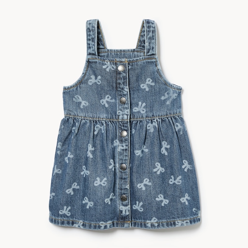 Baby Girls' Denim Pinafore