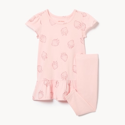 Joe Fresh Ensemble avec robe pour bébés filles 1 ea, 22,00 $/1ch