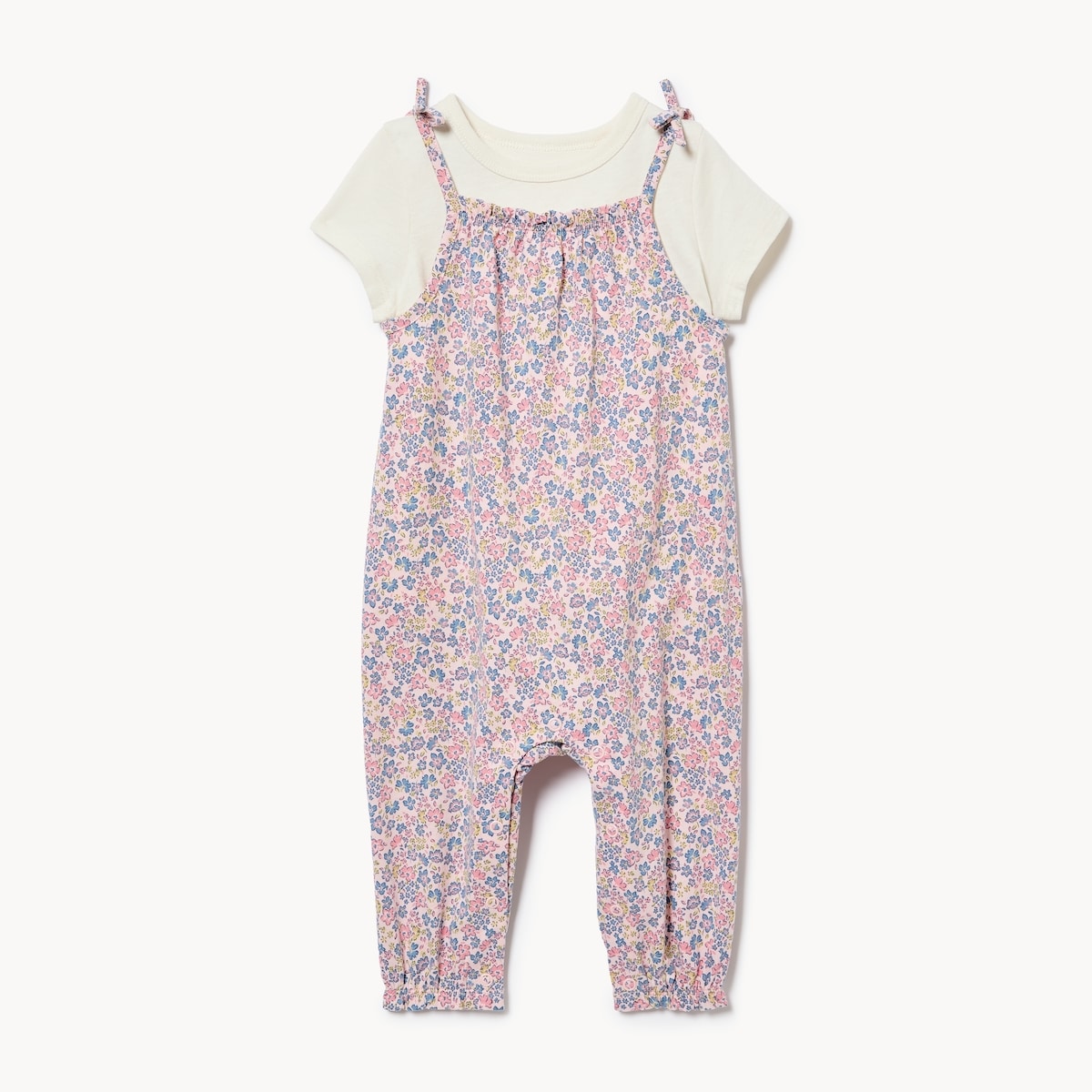 Baby Girls' Romper Set - Pink