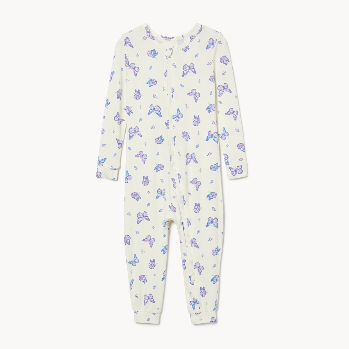 Baby Girls' Printed Sleeper - Ecru