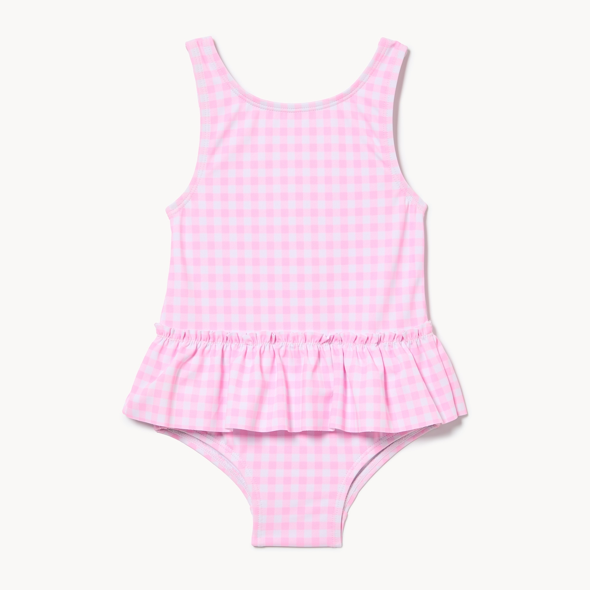 Baby Girls' Printed Ruffle Swimsuit