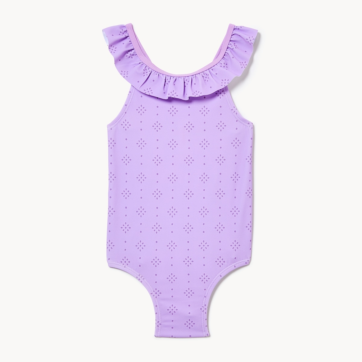 Baby Girls' Ruffle Swimsuit - Lilac
