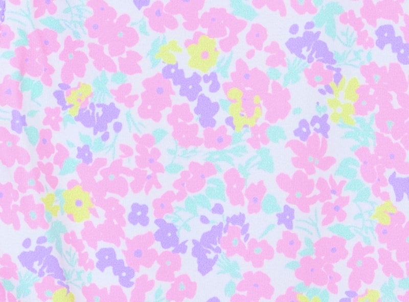 Baby Girls' Rash Guard Swimsuit