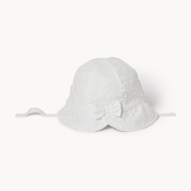 Baby Girls' Back Bow Bucket Hat