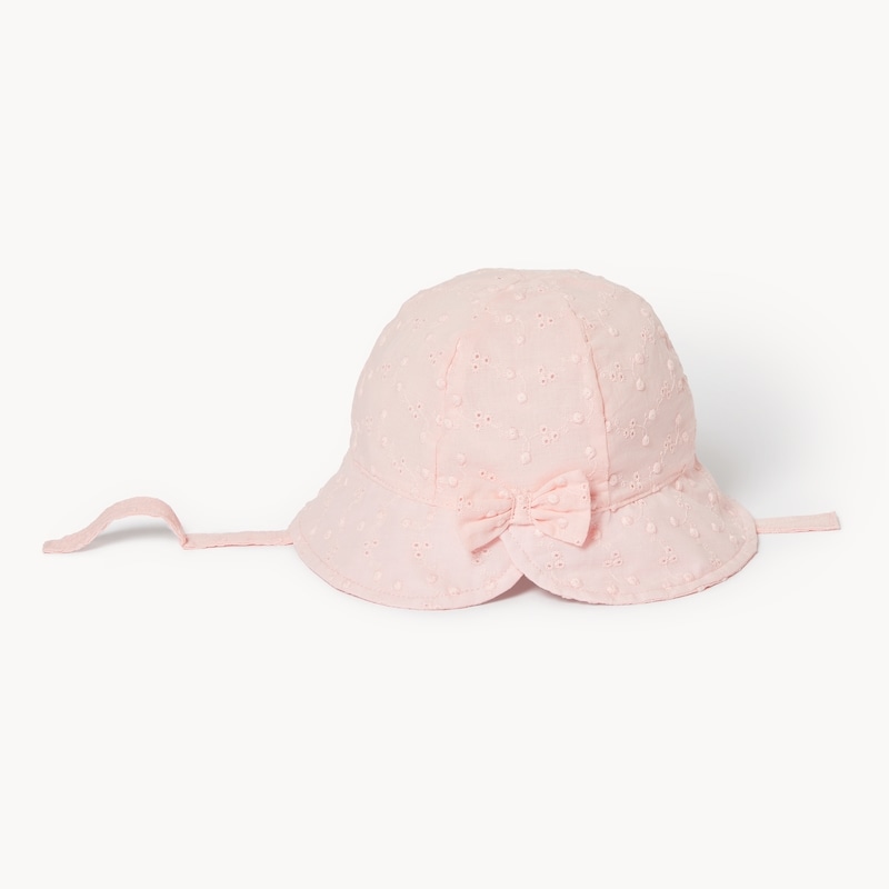 Baby Girls' Back Bow Bucket Hat