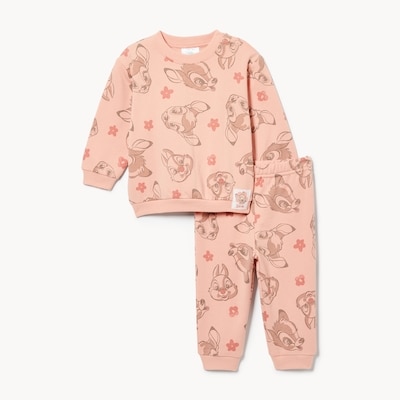 Baby Girls' Disney Bambi Set - Coral