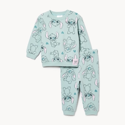Ensemble Stitch de Disney pour bébés filles - Bleu