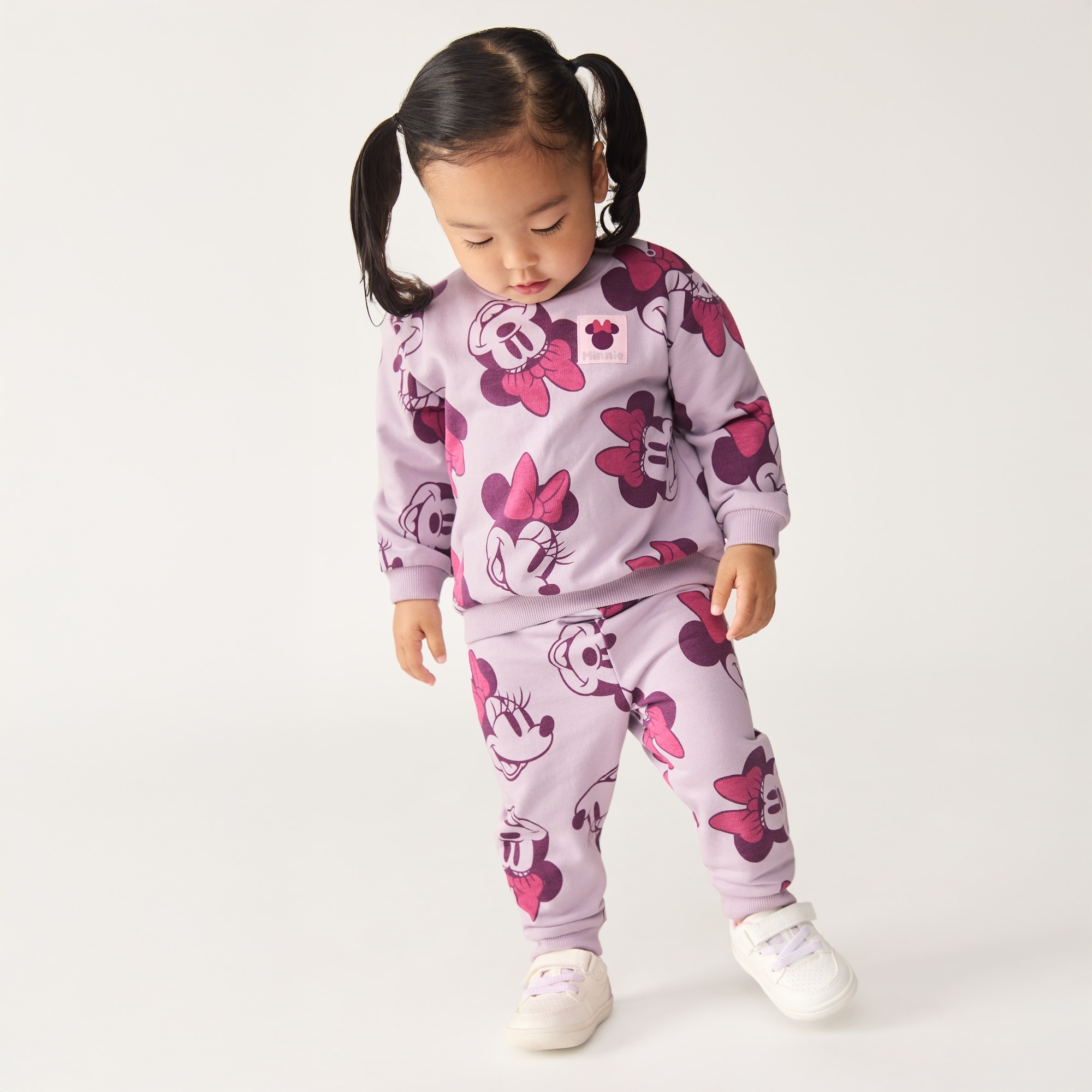 Baby Girls' Disney Minnie Mouse Sweatshirt Set