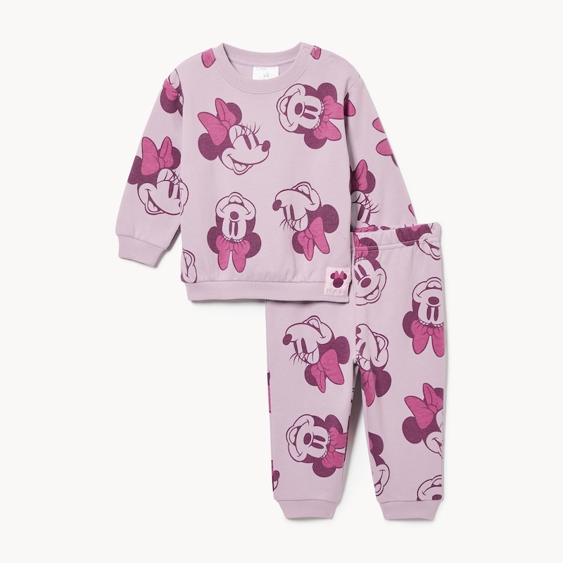 Baby Girls' Disney Minnie Mouse Sweatshirt Set