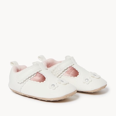Joe Fresh Baby Girls' Flower Mary Janes 1 ea, $14.00/1ea