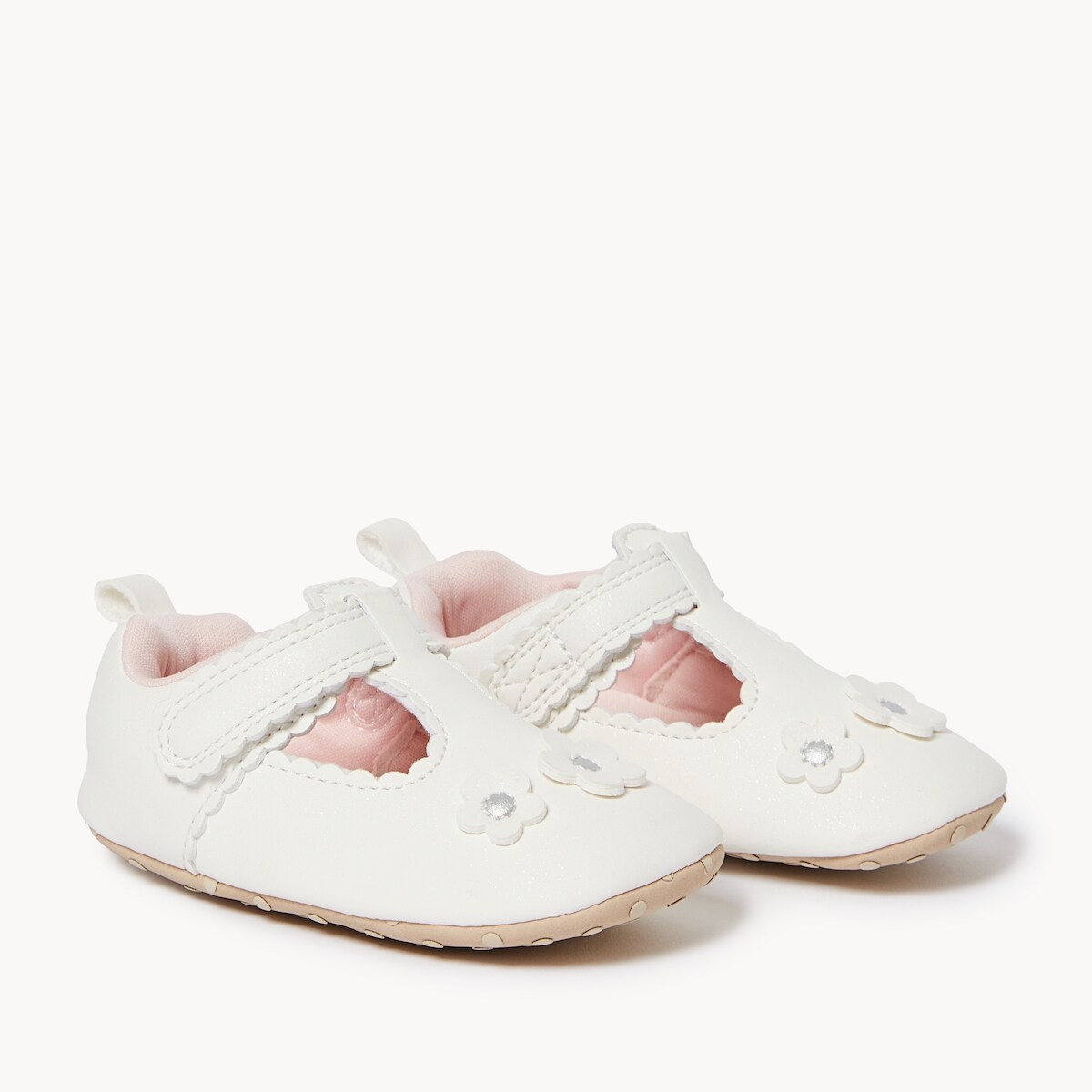 Joe Fresh Baby Girls' Flower Mary Janes