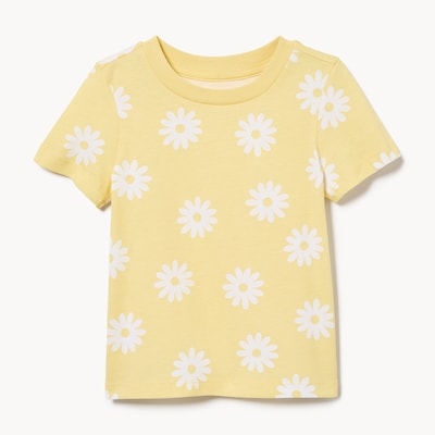 T-shirt imprimé pour bébés - JAUNE PUSSIEREUX