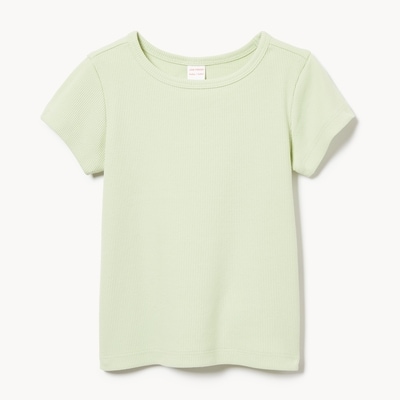 Joe Fresh T-shirt côtelé pour bébés filles 1 ea, 8,00 $/1ch