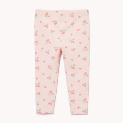 Baby Girls' Printed Legging - Pale Pink