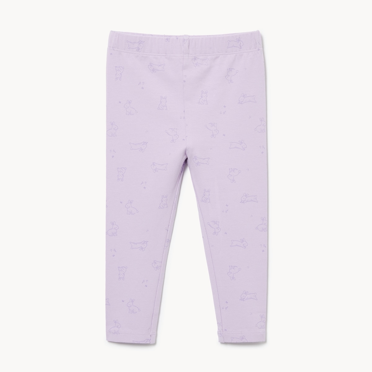 Legging imprim pour bbs filles - Lilas Pastel