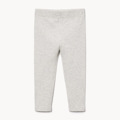 Baby Girls' Ribbed Legging - Oat Mix