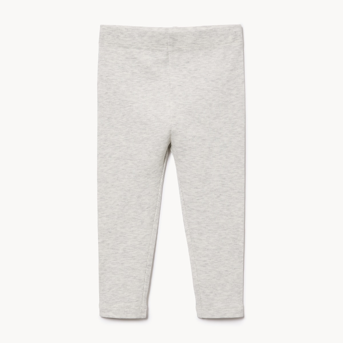 Baby Girls' Ribbed Legging - Oat Mix