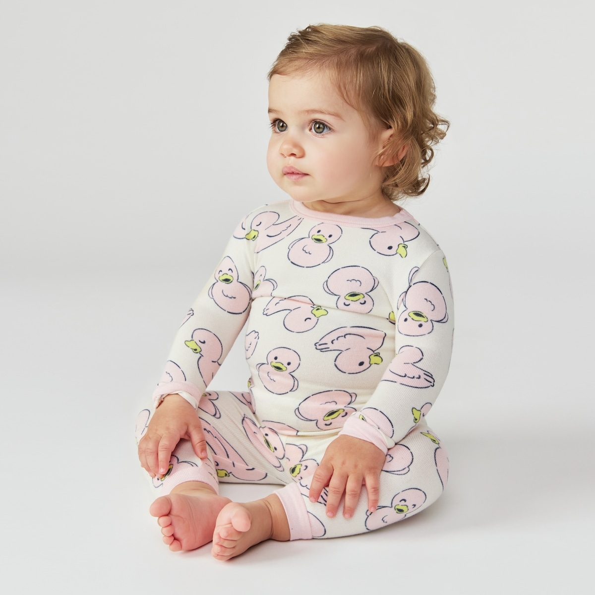Baby Girls' Printed Sleep Set