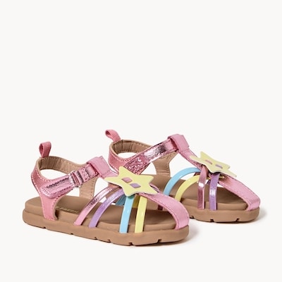 Baby Girls' Star Sandals - Multi