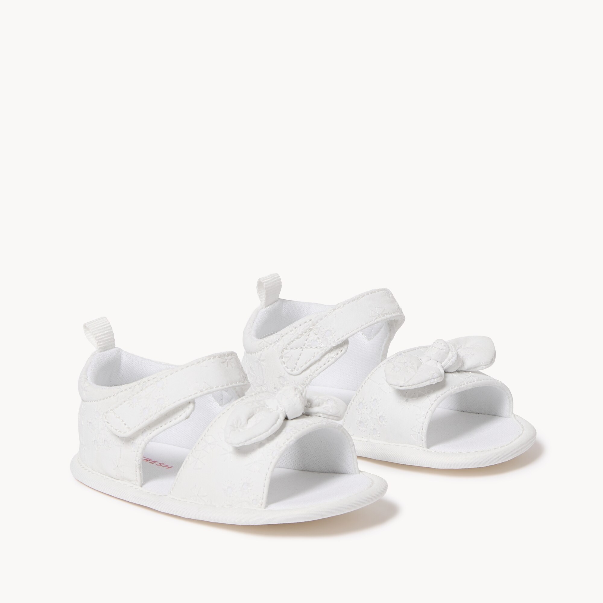 Sandales à petit nœud pour bébés filles