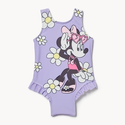 Maillot de bain Minnie Mouse Disney, bébés filles - Pourpre